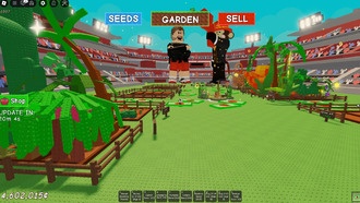 Трэвис Келси появился в Grow a Garden