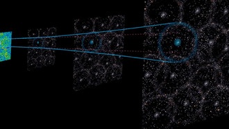 Искажённые звуки ранней Вселенной указывают, что мы живём в гигантской пустоте