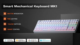 Thirdreality представила первую в мире механическую клавиатуру с поддержкой Matter