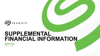 Seagate опубликовала финансовые результаты за 2025 финансовый год