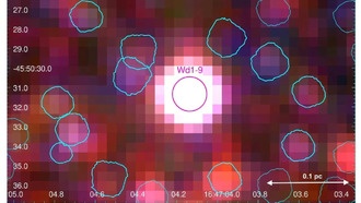 Астрономы провели детальное исследование сверхгигантской звезды Wd1-9