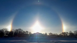 Астрономы предсказали появление "солнечных собак" в атмосферах экзопланет