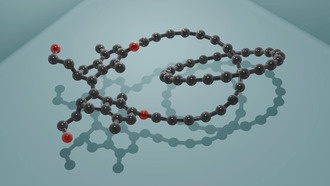 Световой наномотор скручивает молекулярные нити в цепные структуры