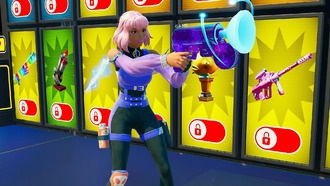 Как получить Galaxy Grappler в 1v1 With Every Gun