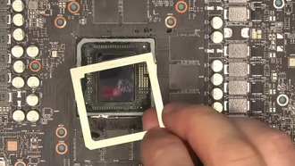 Видеокарта RX 7800 XT, побывавшая в духовке, была успешно восстановлена