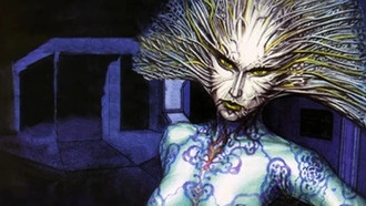 Текстуры «сфинктерных дверей» в System Shock 2 созданы из кадров колоноскопии разработчика