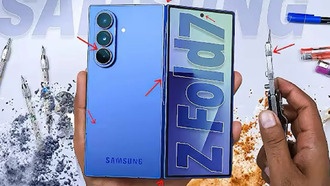 Блогер провел стресс-тест Samsung Galaxy Z Fold7: из шарнира потекла жидкость