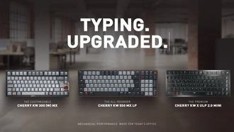 CHERRY представила премиальные механические клавиатуры для офиса