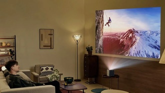 LG представила компактный 4K-проектор CineBeam S с ультракоротким фокусом