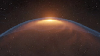 Астрономы обнаружили взрыв, который влияет на формирующуюся звезду