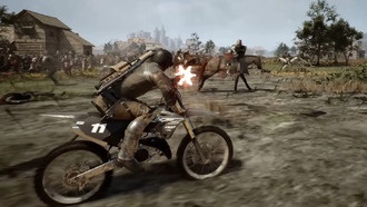 Kingmakers — средневековый симулятор с танками и M16 — предупреждает, что пули не всегда побеждают в ближнем бою