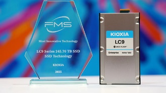 KIOXIA LC9 Series 245,76 ТБ: SSD с инновационной 32-слойной памятью получил награду Best of Show на FMS