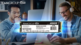 Team Group представила новый SSD NV5000 M.2 PCIe 4.0