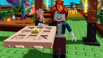 Как приготовить вафли в Grow a Garden