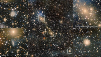 Астрономы обнаружили «мост» из звёзд между двумя сталкивающимися галактиками