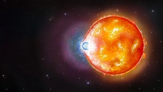 Телескоп Hubble обнаружил следы редкого столкновения звёзд