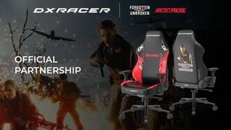DXRacer представит лимитированное игровое кресло по мотивам стратегии Forgotten but Unbroken на Gamescom 2025