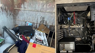 Рабочий игровой ПК найден на свалке и восстановлен