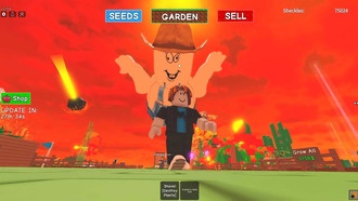 Albert из Flamingo устроил хаос в Grow a Garden