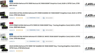 ASUS и Noctua представили самую дорогую видеокарту RTX 5080