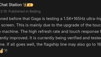 OnePlus тестирует дисплей с частотой 165 Гц для нового смартфона среднего уровня