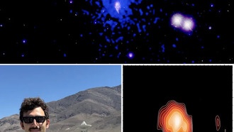 Астрономы зафиксировали пробуждение сверхмассивной черной дыры