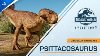 Jurassic World Evolution 3 представила нового динозавра — пситтакозавра