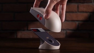 8BitDo представила беспроводную мышь Retro R8 с док-станцией за ~4800 рублей