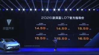 Новый Changan Deep Blue L07 с системой Huawei Qiankun ADS SE стартует от 135 900 юаней