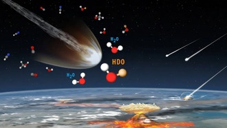 Вода в комете Галлея содержит ключи к разгадке происхождения жизни на Земле