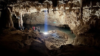 Сталагмиты в мексиканских пещерах раскрыли продолжительность засухи во время краха цивилизации майя