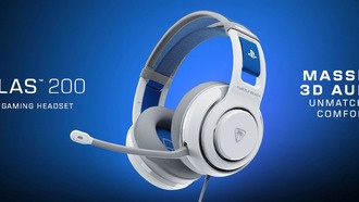 Turtle Beach представила Atlas 200 — первую официально лицензированную гарнитуру для PlayStation