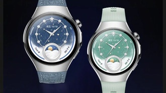 Huawei Watch 5 получила новые цвета Aurora Green и Galaxy Blue