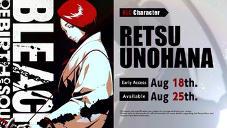 Bleach: Rebirth of Souls получила DLC-персонажа Рэцу Унохана (The Blood Warfare)