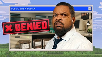 Айс Кьюб стал «страховым агентом» Minecraft, отвергая претензии игроков