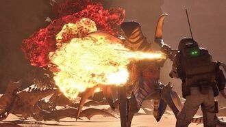 Starship Troopers: Extermination проигрывает Helldivers 2 в борьбе за игроков