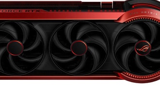 ASUS представила видеокарту GeForce RTX 5090 ROG MATRIX с четырьмя вентиляторами