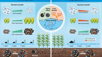 Биоуголь может устойчиво повысить урожайность и сократить выбросы парниковых газов