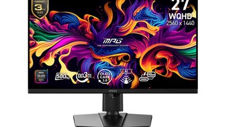 MSI представила игровой монитор MPG 271QR QD-OLED X50 с частотой 500 Гц и ИИ-датчиком присутствия