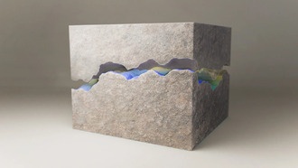 Стилолиты в известняке усложняют акустический мониторинг при гидроразрыве пласта