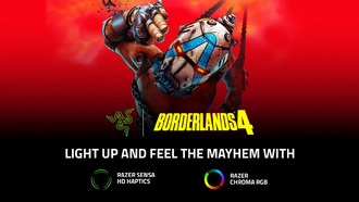Borderlands 4 получила поддержку Razer Sensa HD Haptics и Chroma RGB