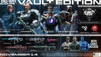 Все награды в Call of Duty: Black Ops 7 — что дают предзаказ и Vault Edition
