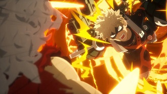 Показан геймплей файтинга My Hero Academia: Allʼs Justice