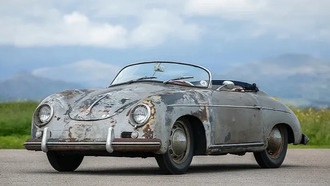 В США нашли редчайший Porsche 356 1955 года выпуска, простоявший в сарае 60 лет