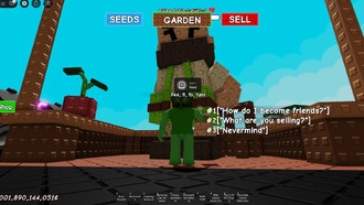 Как повысить уровень дружбы с Великаном в Grow a Garden