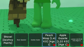 Как получить Осы-персика, Газелей-яблок и Львов-лимона в Grow a Garden