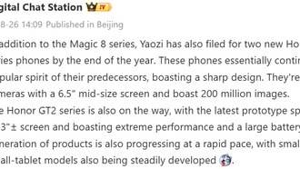 Honor готовит серию смартфонов 500 с 200-Мп камерой и тонким корпусом