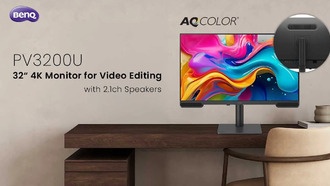 BenQ представила 32-дюймовый 4K-монитор PV3200U для видеомонтажа