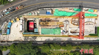 В Китае запустили крупнейший в стране прямоугольный проходческий щит для метро