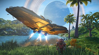 No Man's Sky добавила огромные корабли-корветы с кастомизацией